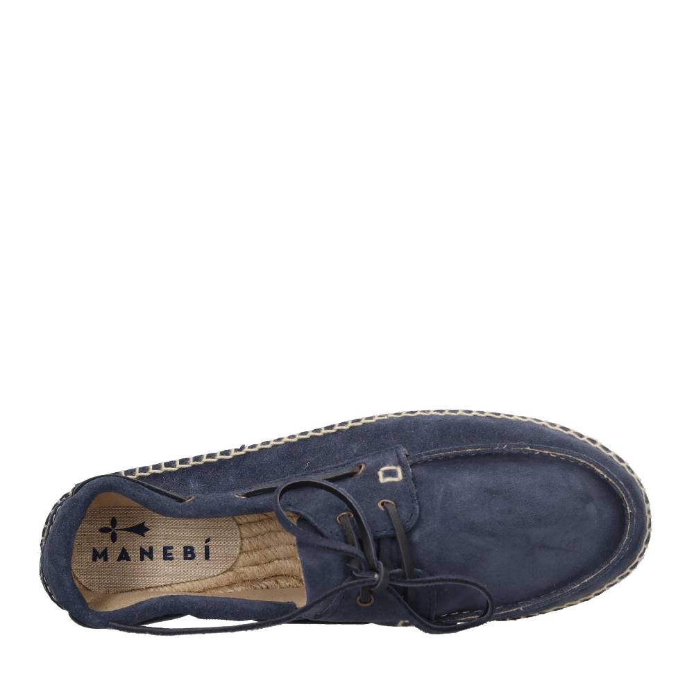 MANEBI Espadrillas in camoscio Sconto