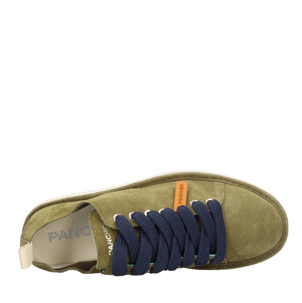 PANCHIC Sneakers modello P01 LACE-UP di PANCHIC in camoscio Saldi Di Fabbrica