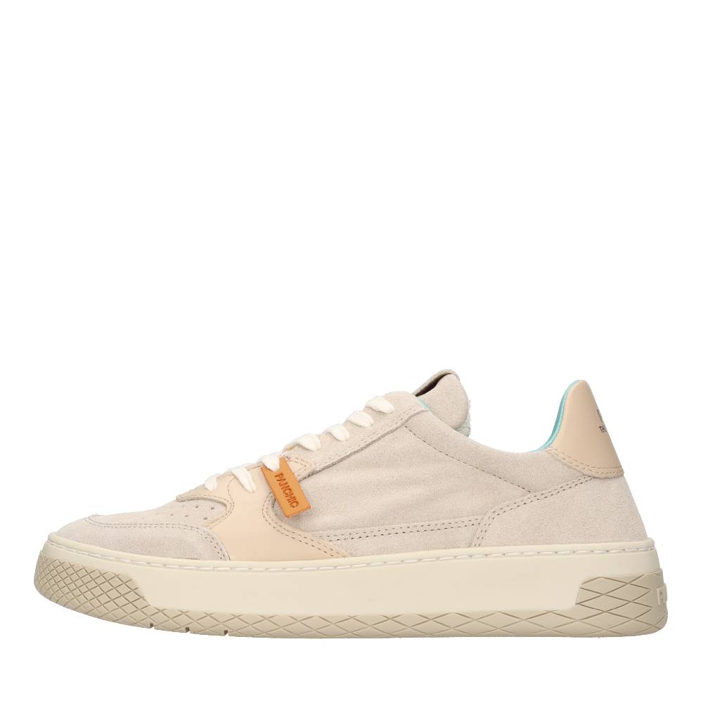 PANCHIC Sneakers modello P02 LOW-TOP di PANCHIC in camoscio con inserti in pelle