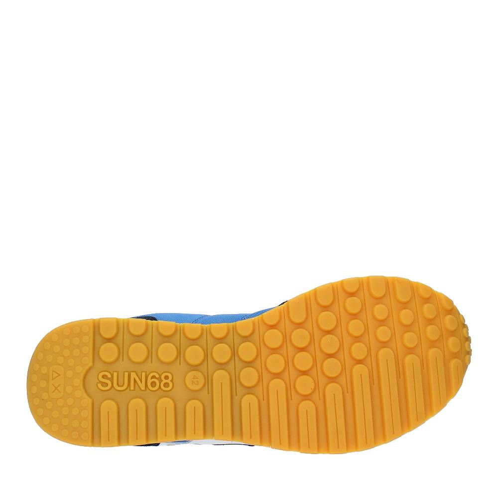 SUN68 Sneakers in pelle camoscio e tessuto Moda