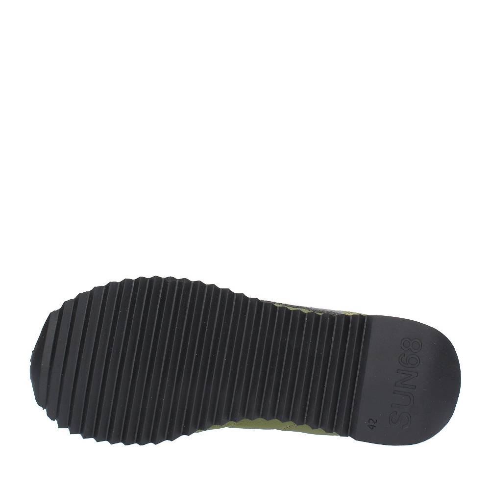 SUN68 Sneakers in pelle e tessuto 2025