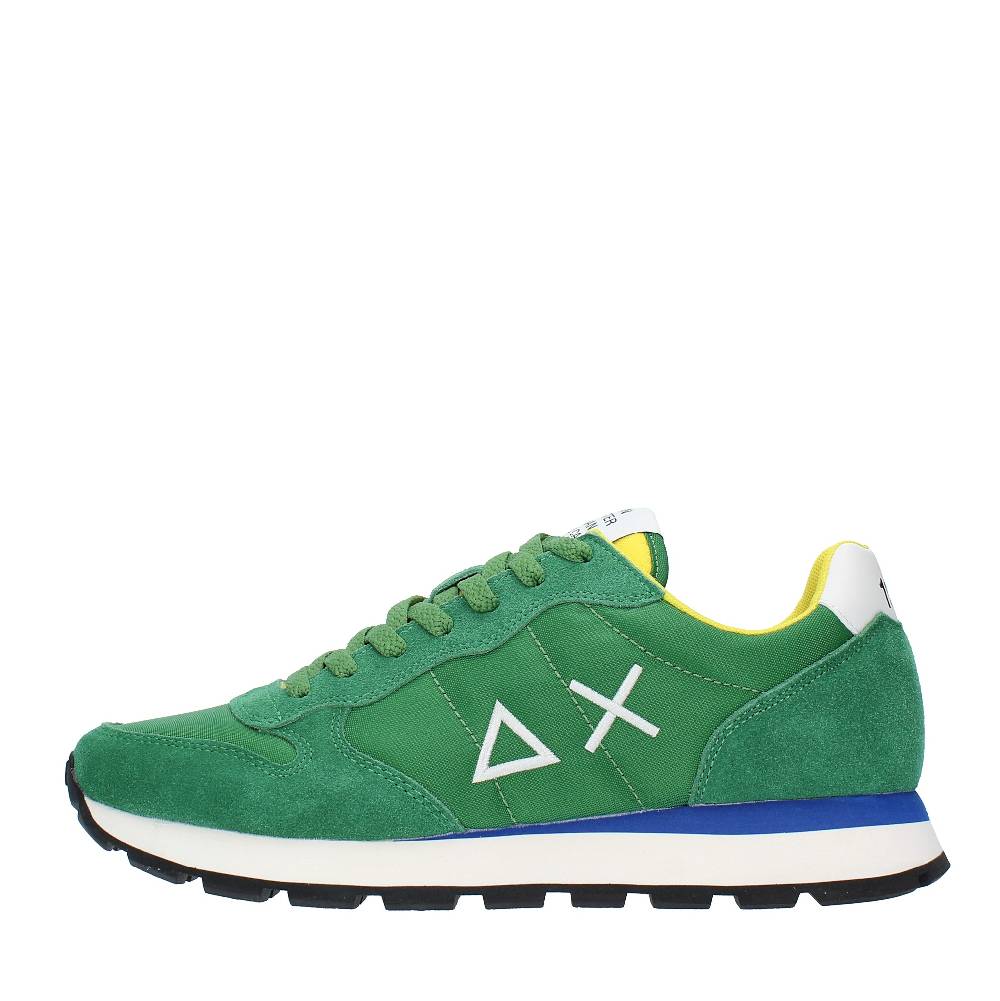 SUN68 Sneakers in camoscio e tessuto