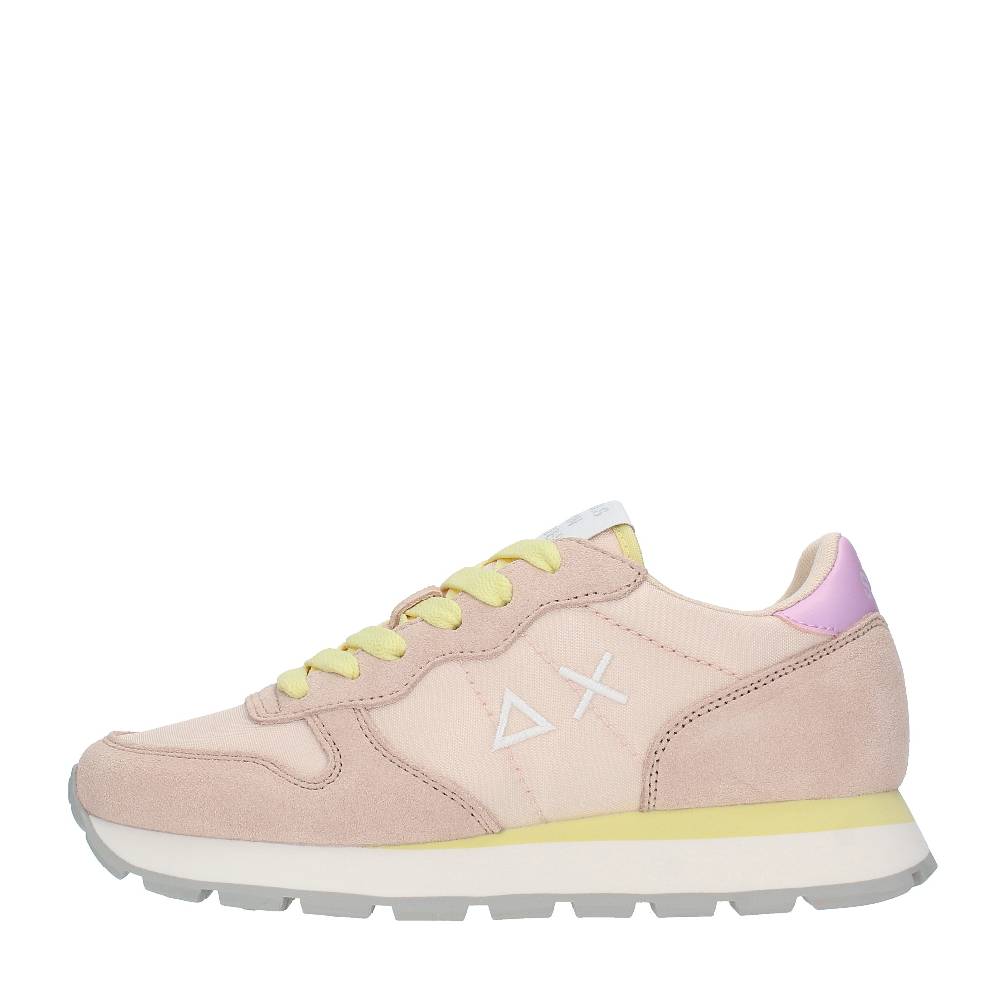 SUN68 Sneakers in camoscio e tessuto
