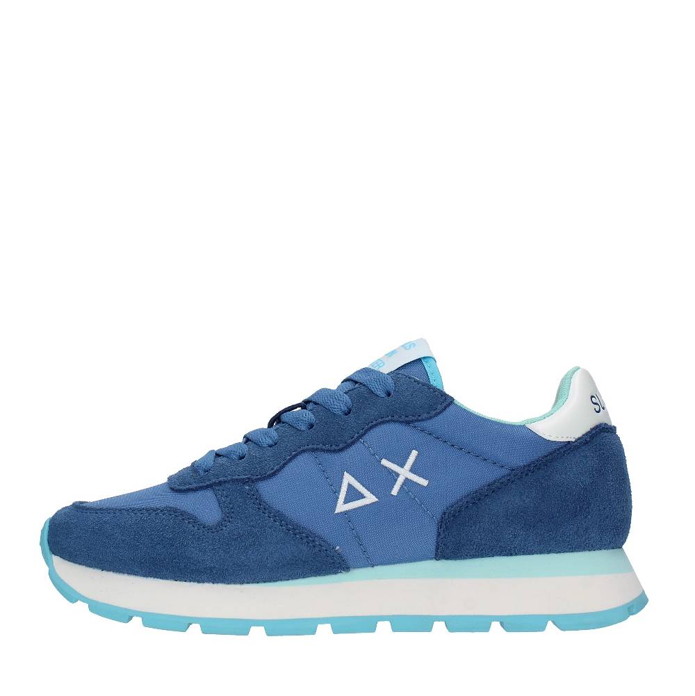 SUN68 Sneakers in camoscio e tessuto