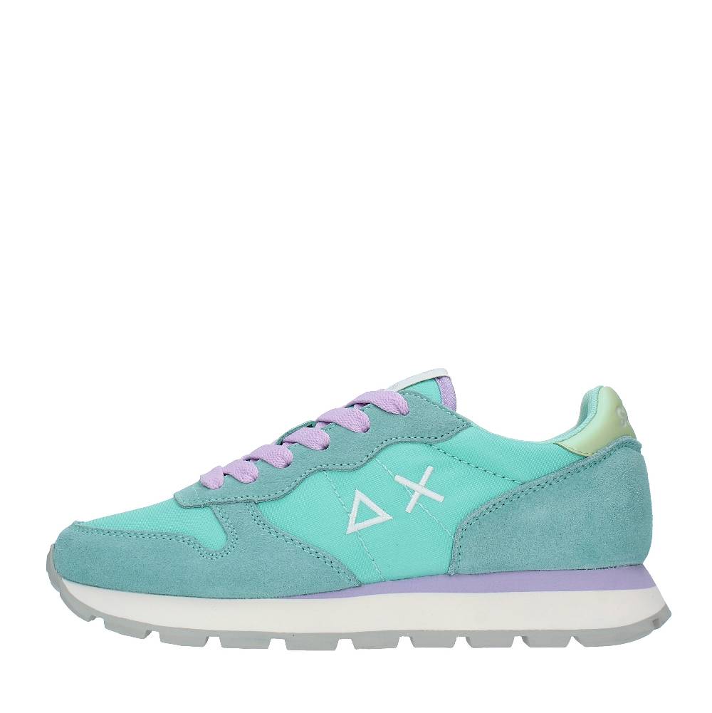 SUN68 Sneakers in camoscio e tessuto