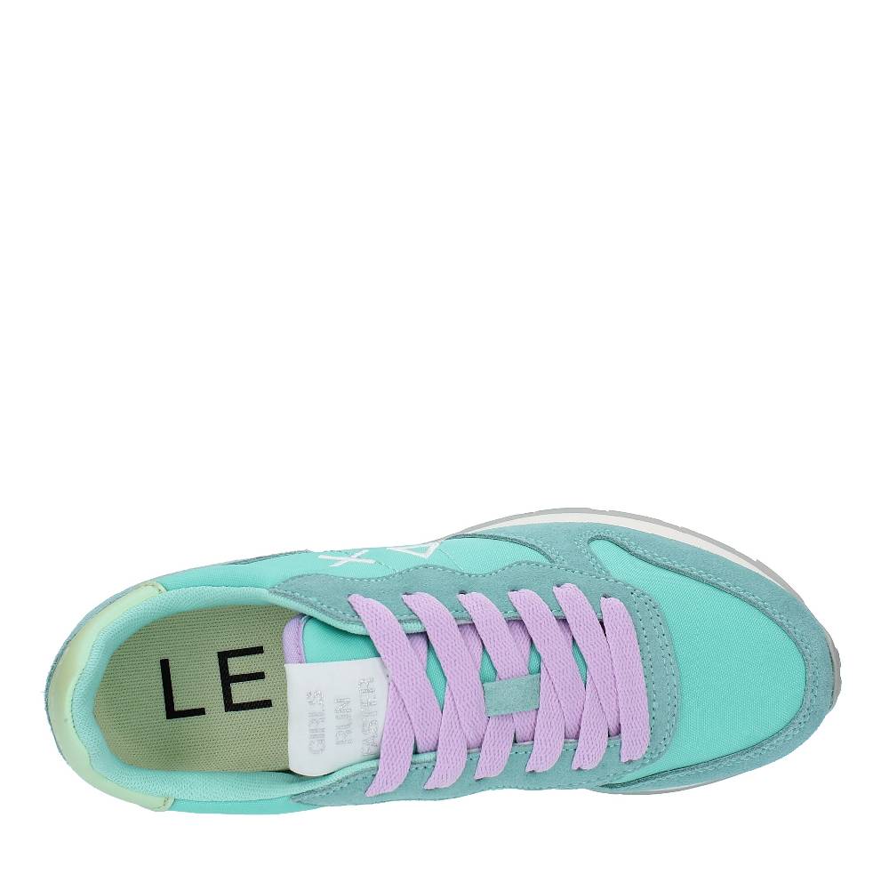 SUN68 Sneakers in camoscio e tessuto Italia