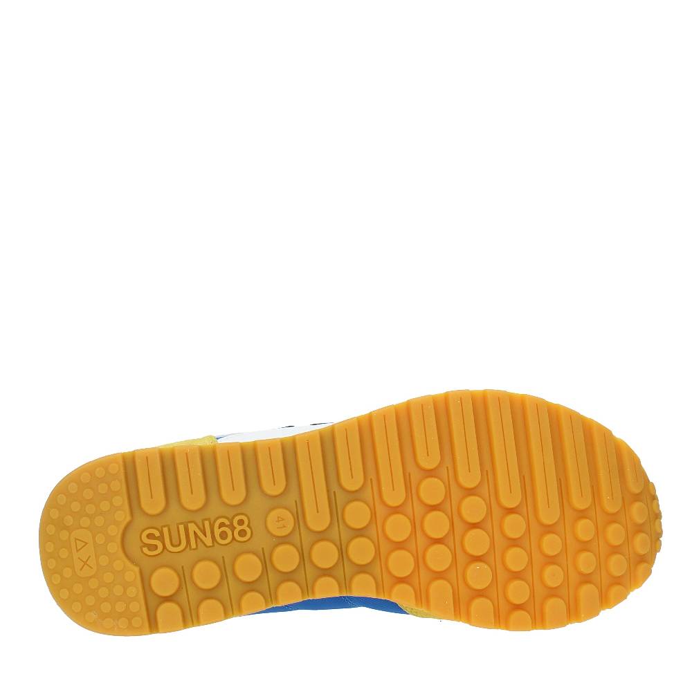 SUN68 Sneakers in pelle camoscio e tessuto Novità
