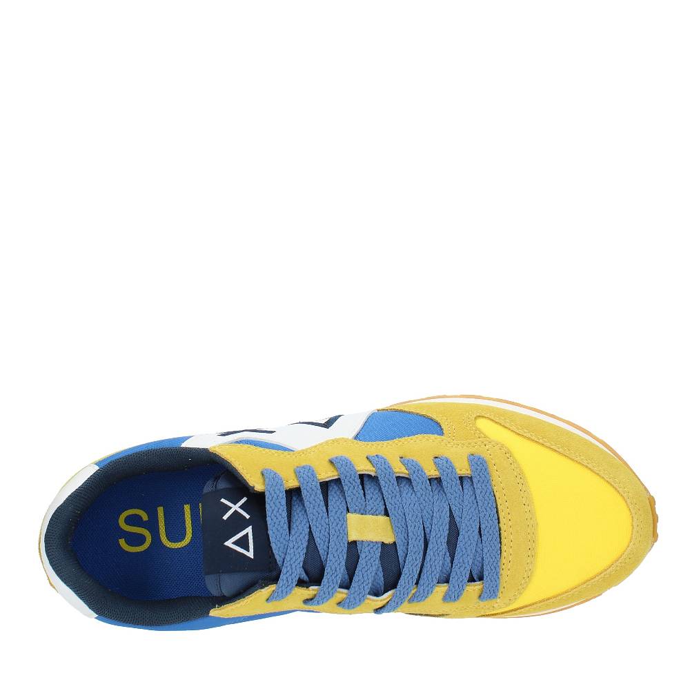 SUN68 Sneakers in pelle camoscio e tessuto Novità