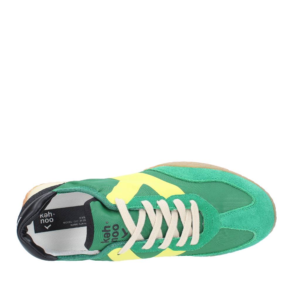KEH NOO Sneakers in camoscio tessuto e gomma Presa