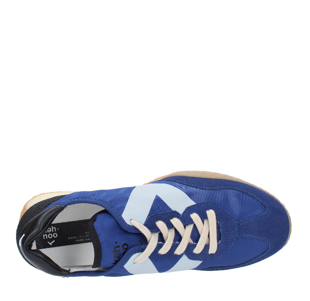 KEH NOO Sneakers in camoscio tessuto e gomma Sconto