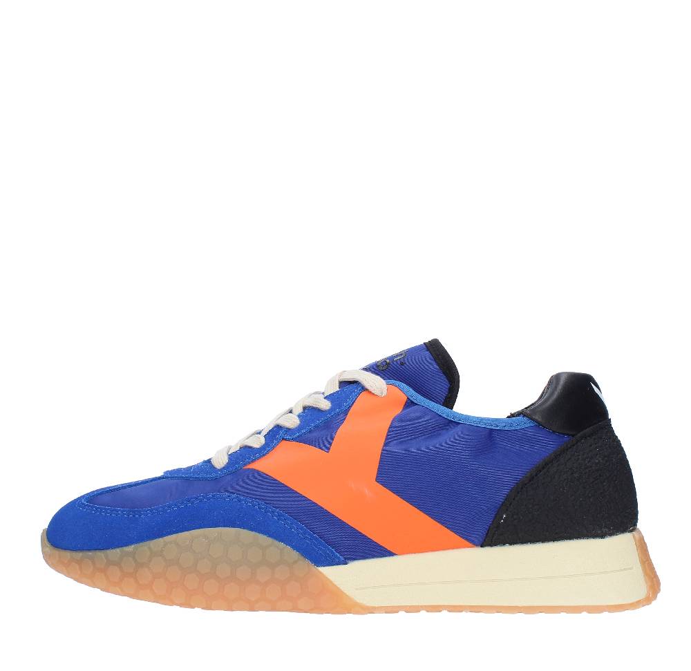 KEH NOO Sneakers in camoscio tessuto e gomma