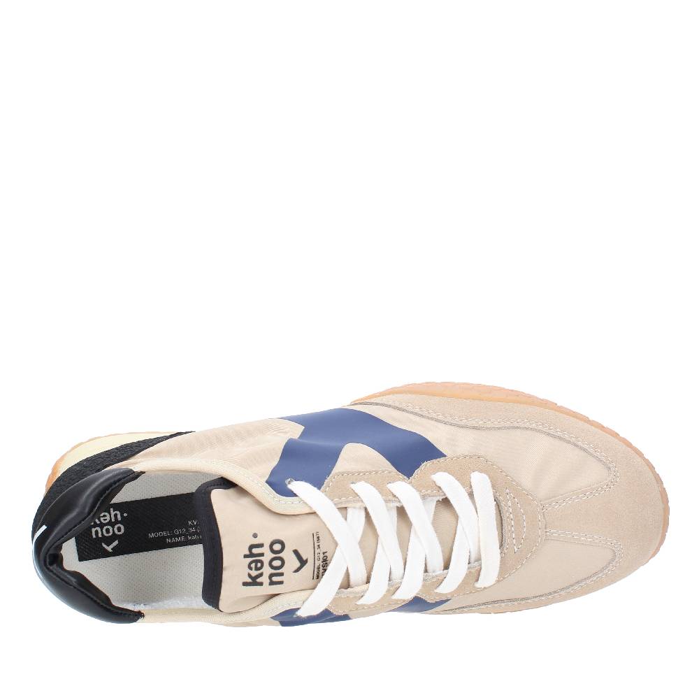 KEH NOO Sneakers in camoscio tessuto e gomma Economico