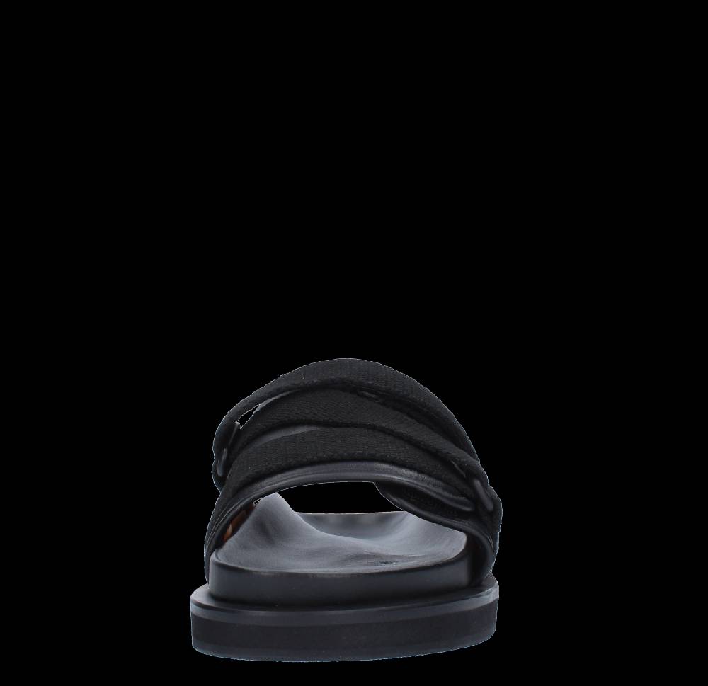 AMBUSH Mules in pelle e tessuto Online