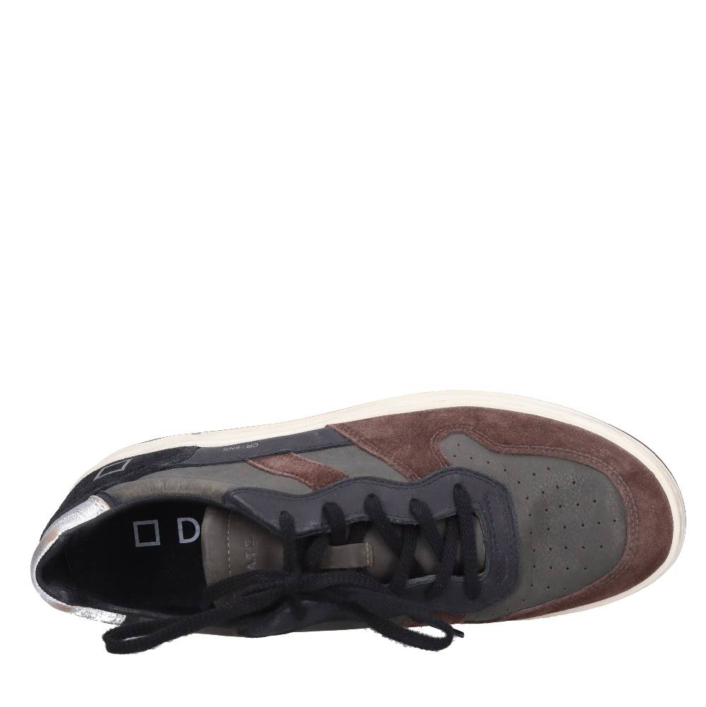 D.A.T.E. Sneakers in pelle e camoscio Saldi