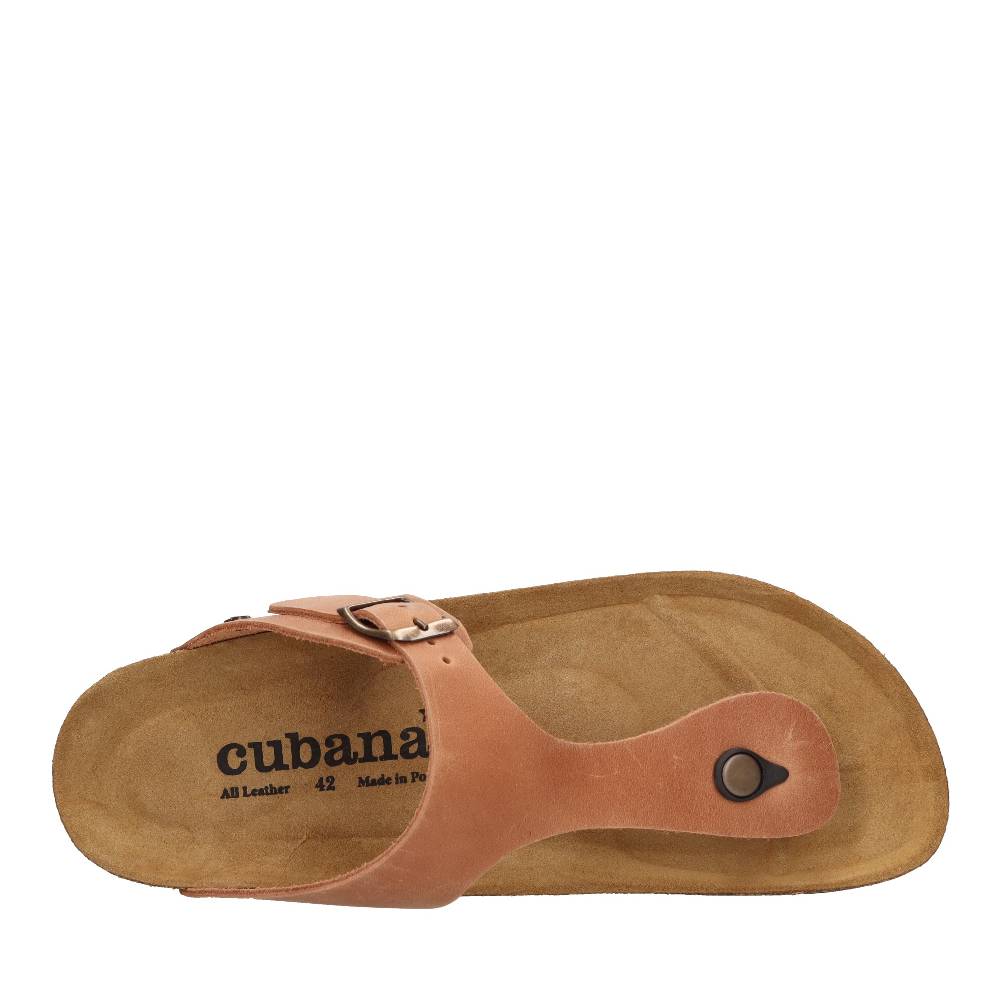 CUBANAS Mules infradito in pelle Vendita