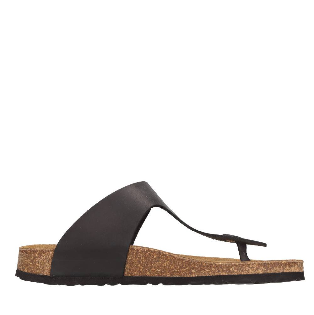CUBANAS Mules infradito in pelle Promozione
