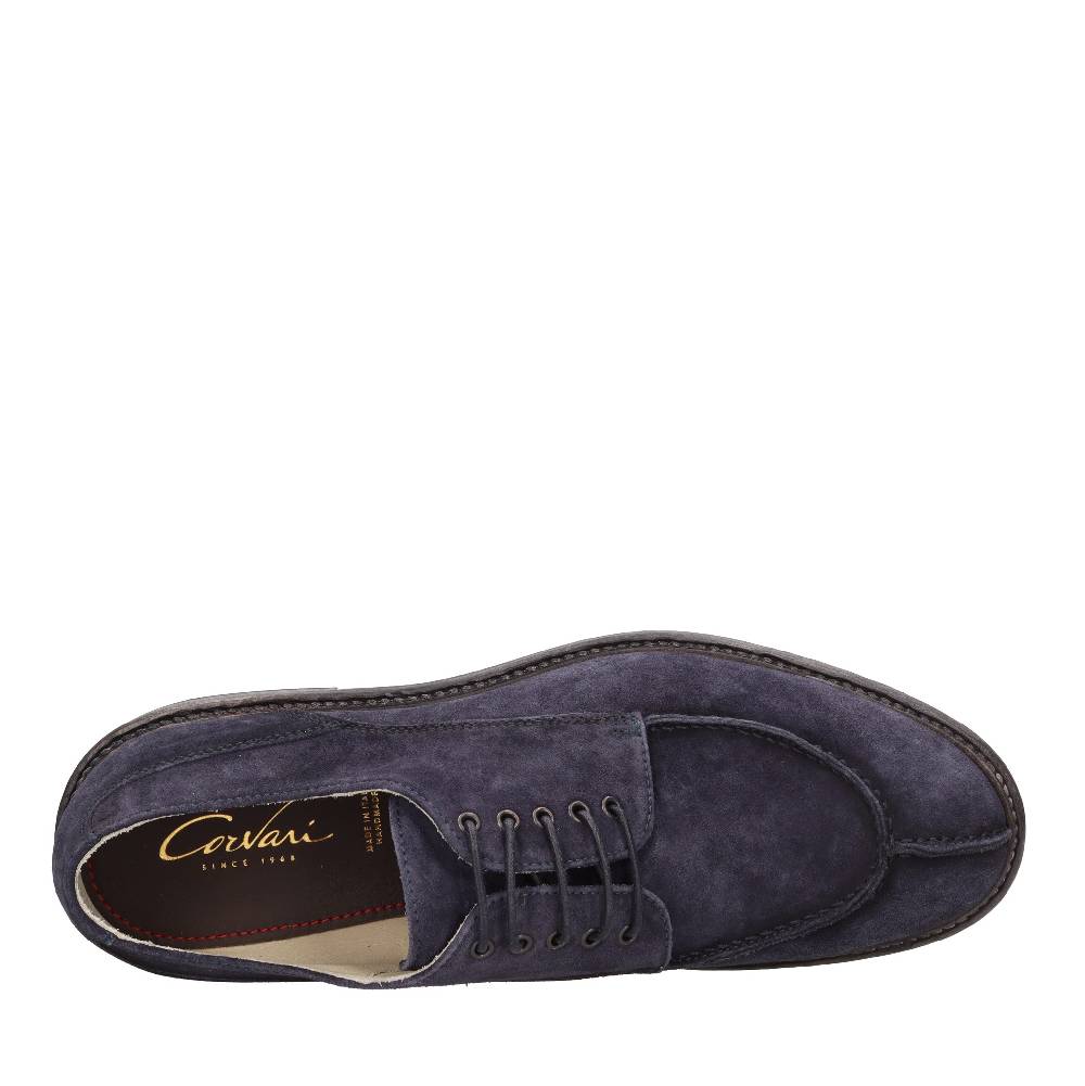 CORVARI Stringate in camoscio Spedizione Gratuita