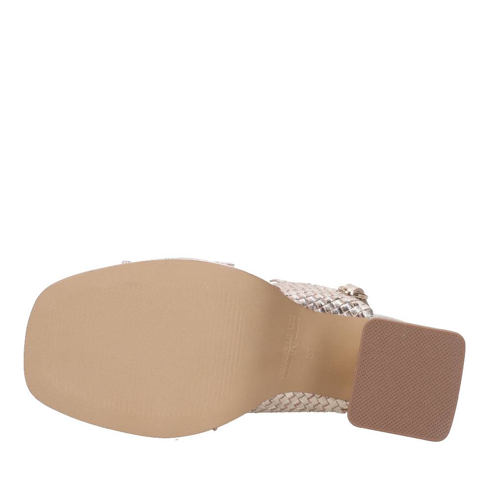 EMANUELLE VEE Sandali in pelle Offerte
