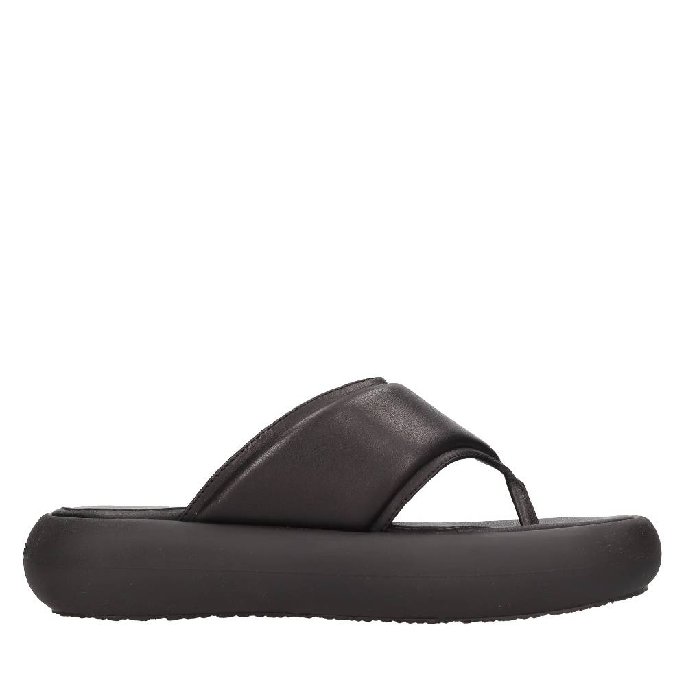 VIC MATIE Mules infradito in pelle Affare Del Giorno