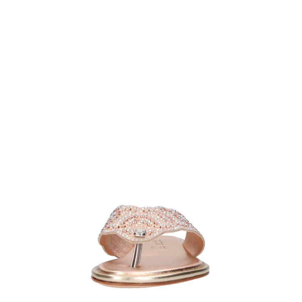 PASQUINI Mules in camoscio e strass Economico