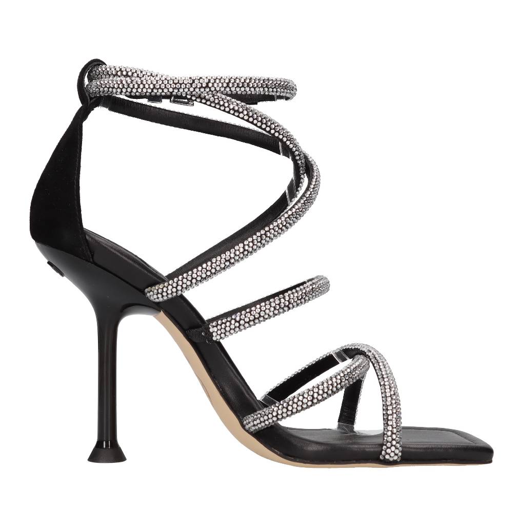 MICHAEL KORS Sandali in pelle e strass Hotsell