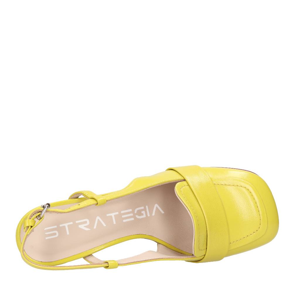 STRATEGIA Décolleté Slingback in pelle 2025