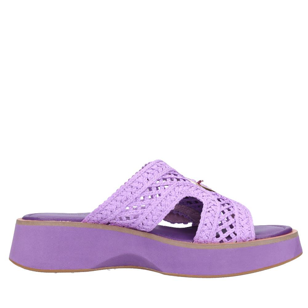 EMANUELLE VEE Mules in tessuto In Linea