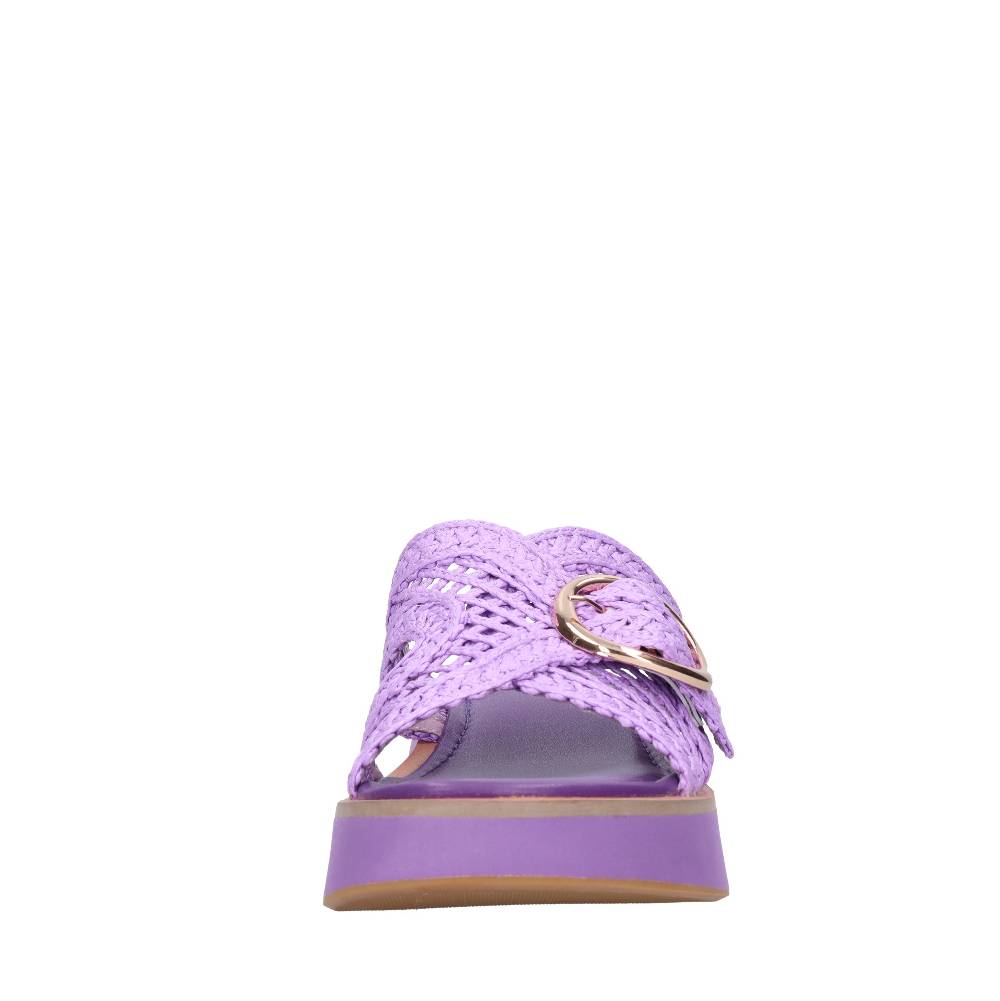 EMANUELLE VEE Mules in tessuto In Linea