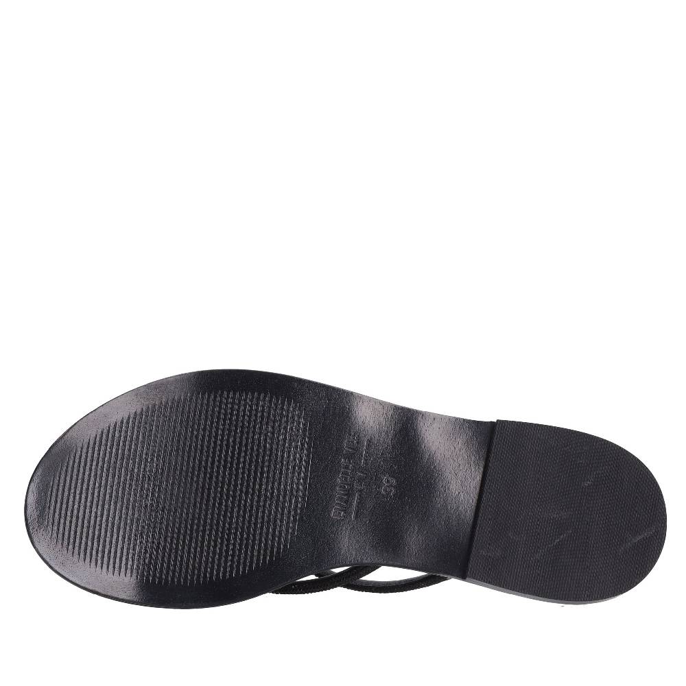 EMANUELLE VEE Mules con strass Nuovo