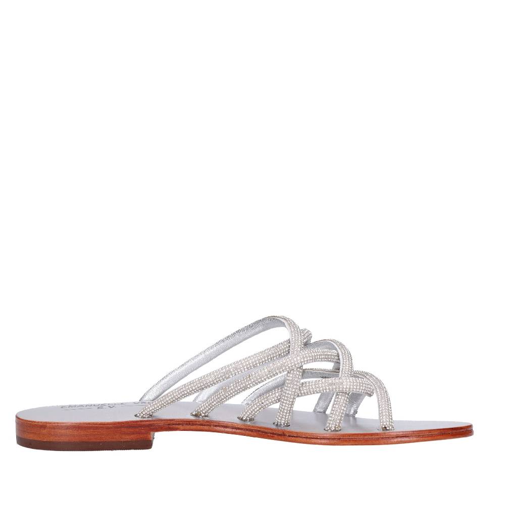 EMANUELLE VEE Mules con strass Vendita