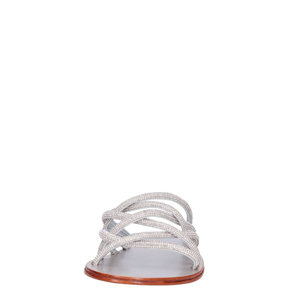 EMANUELLE VEE Mules con strass Vendita