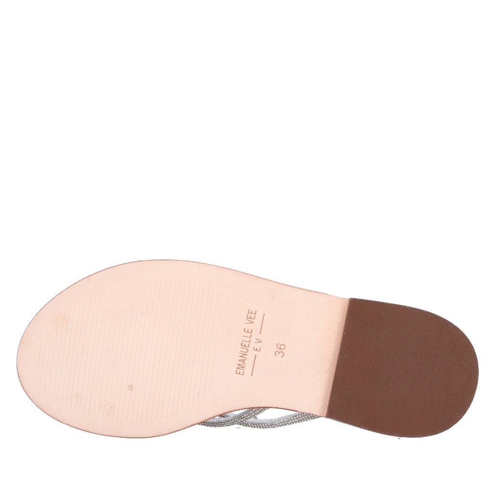 EMANUELLE VEE Mules con strass Vendita