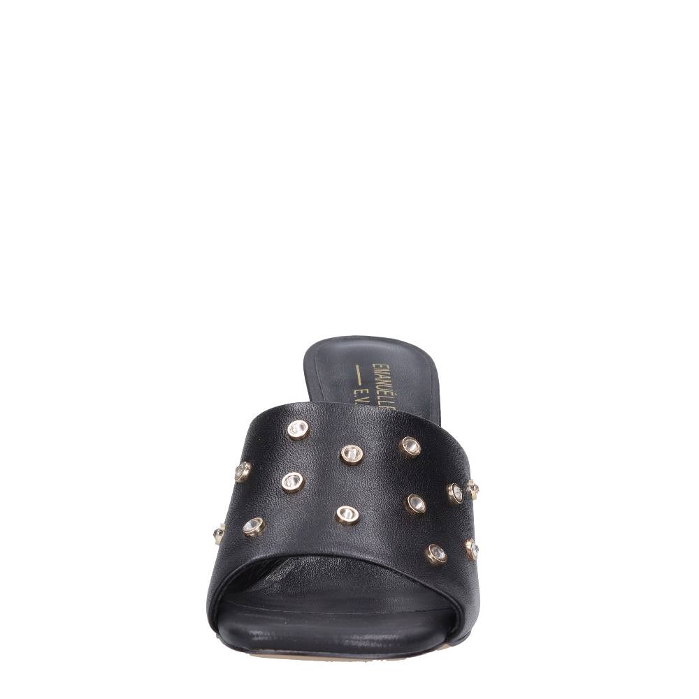 EMANUELLE VEE Mules in pelle Spedizione Gratuita