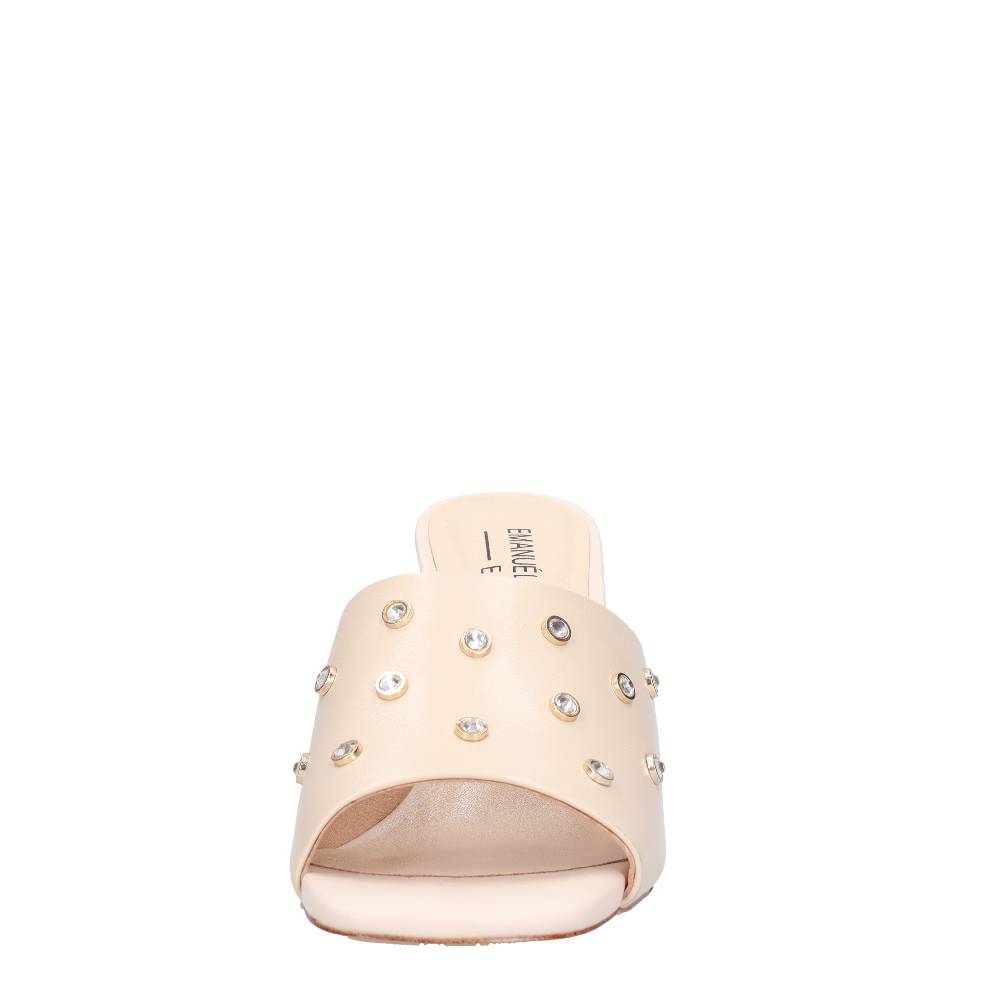 EMANUELLE VEE Mules in pelle Pezzi Unici