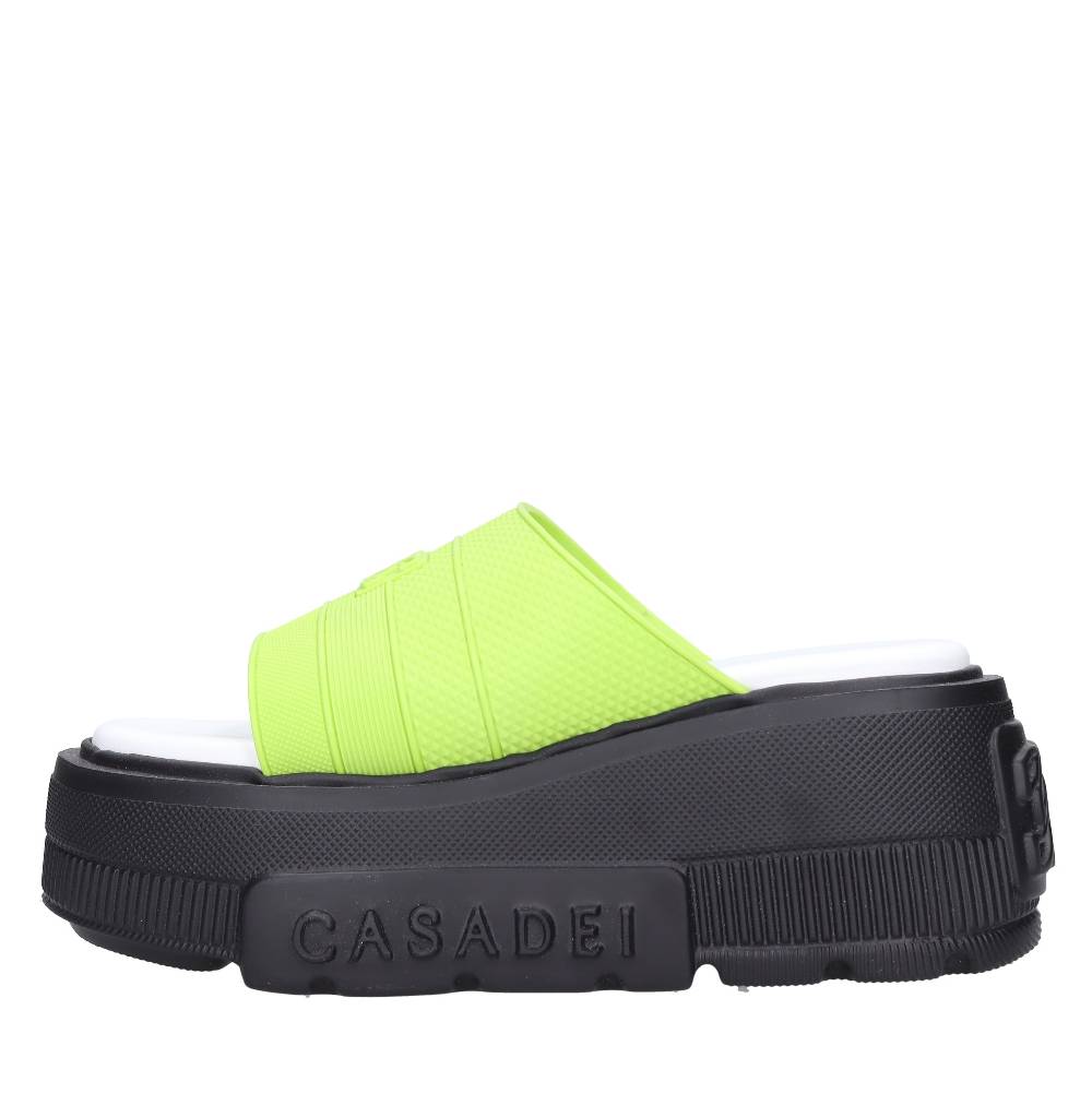 CASADEI Mules zeppa in gomma
