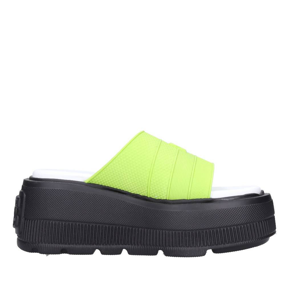 CASADEI Mules zeppa in gomma Qualità Garantita