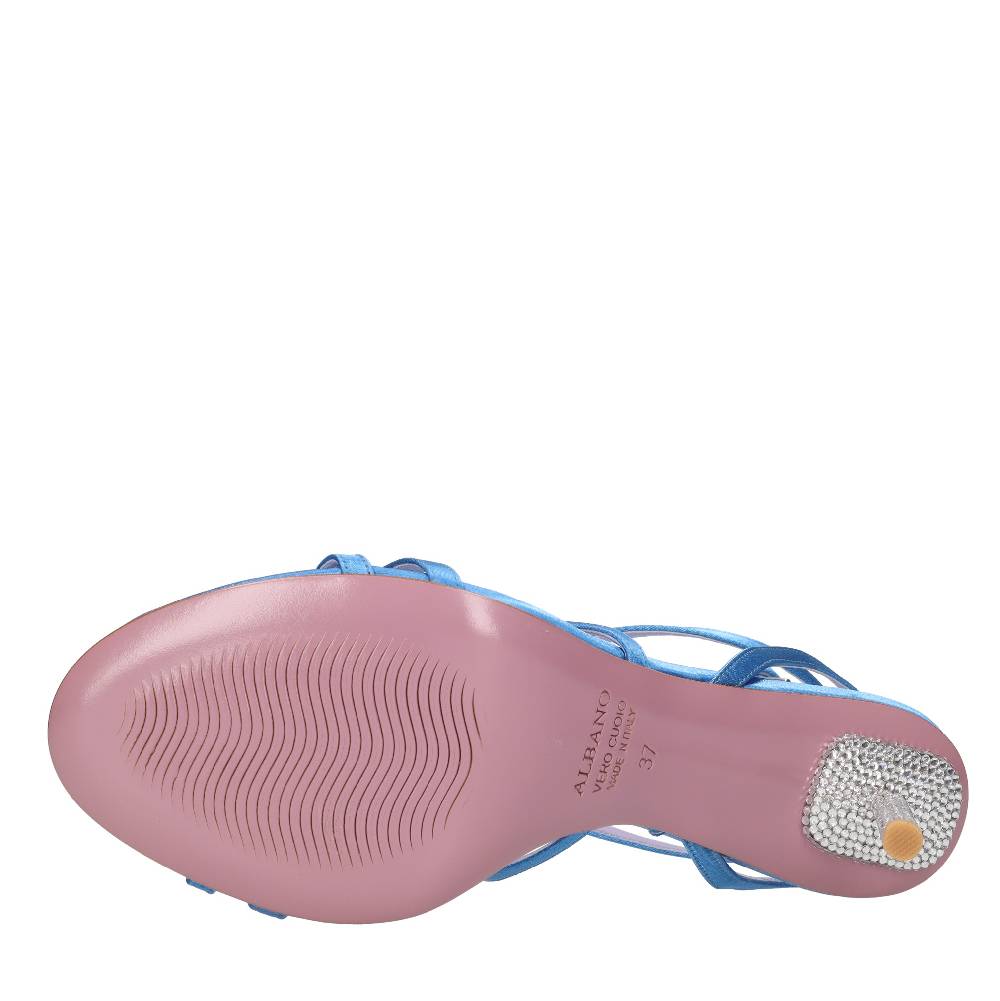 ALBANO Sandali in raso Shopping Online