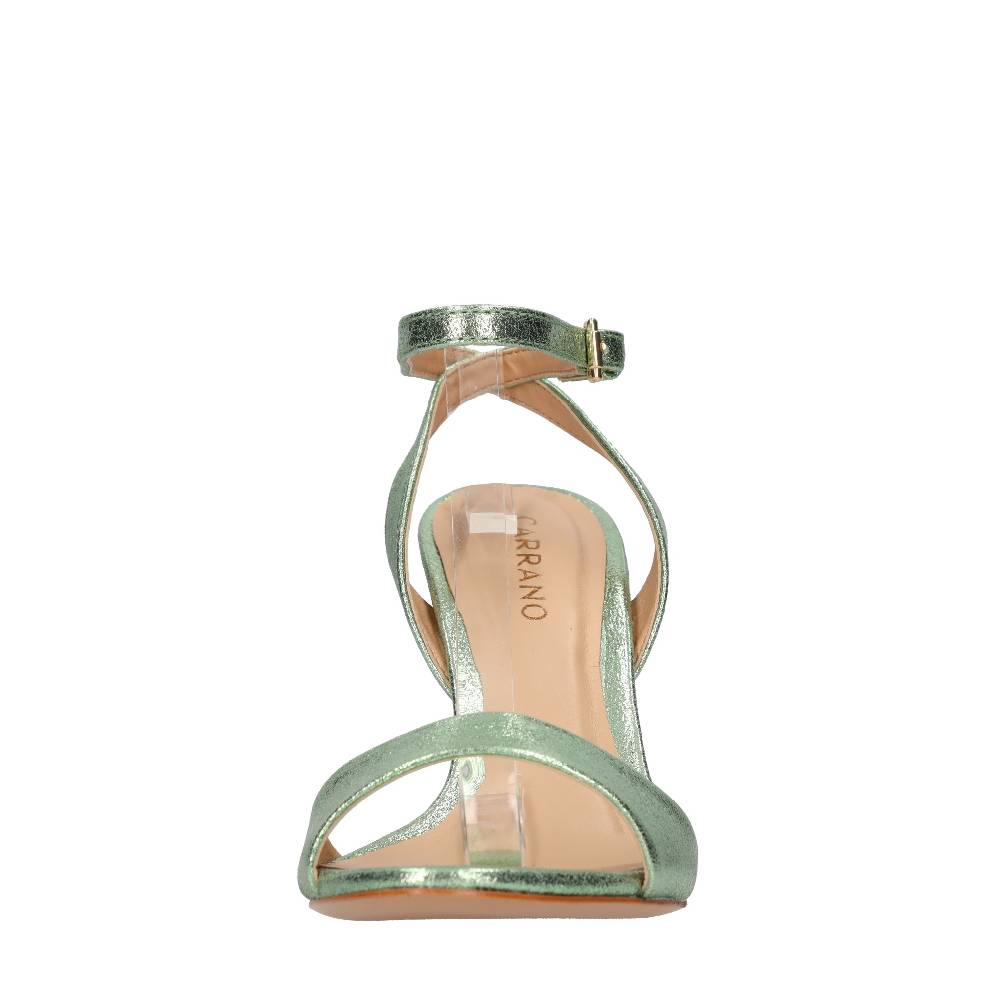 CARRANO Sandali in pelle laminata Outlet