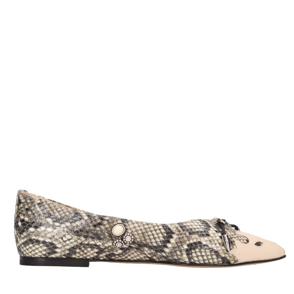 UNCONVENTIONAL ROYAL Ballerine in pelle Saldi