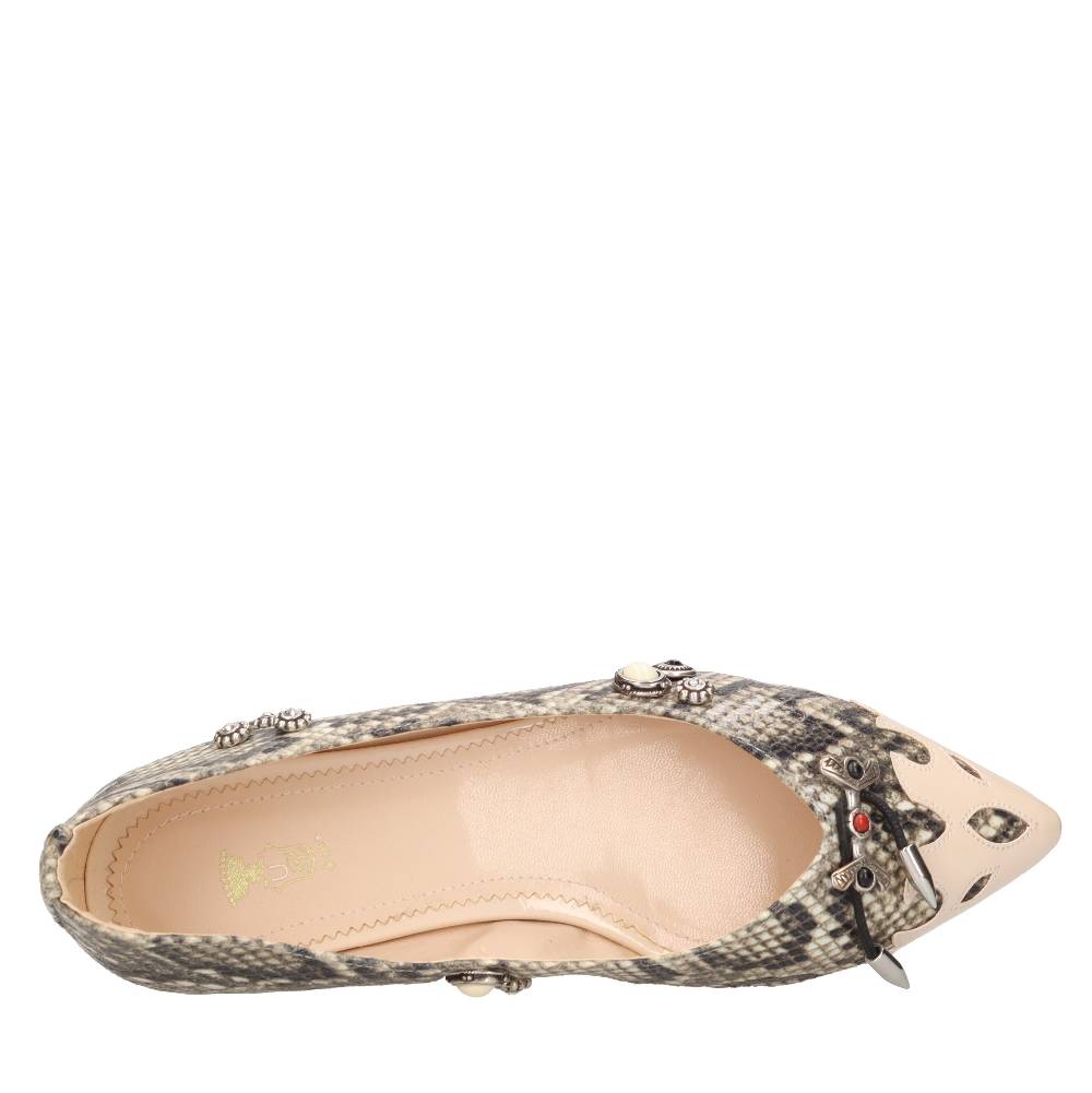 UNCONVENTIONAL ROYAL Ballerine in pelle Saldi