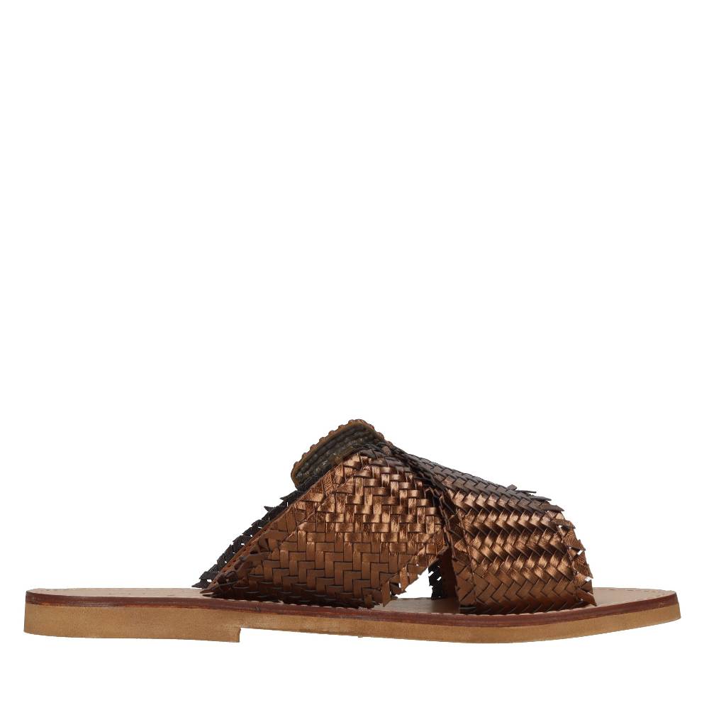 CHATULLE LAB Mules in ecopelle intrecciata Negozio online di fabbrica