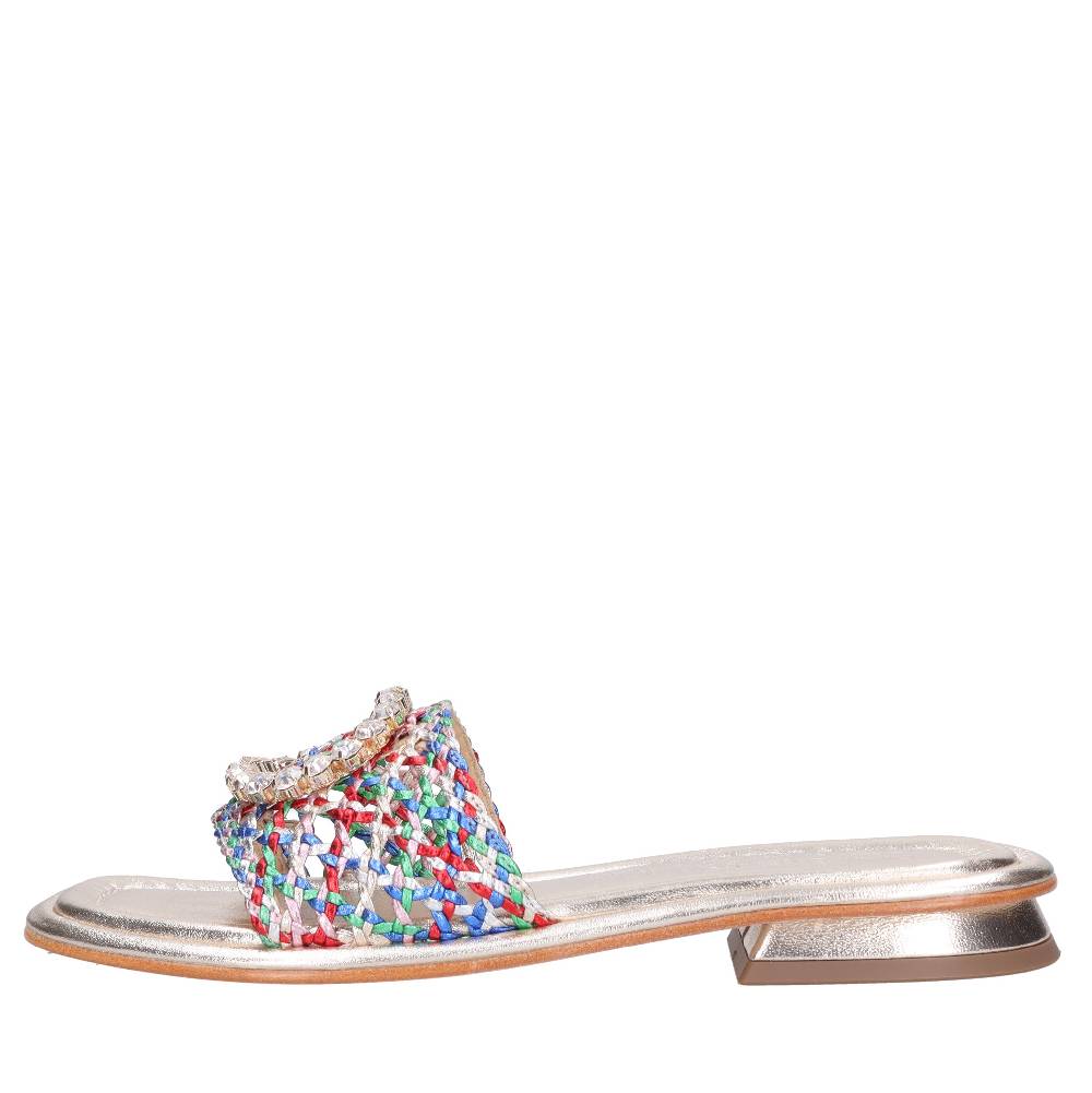 EMANUELLE VEE Mules in pelle