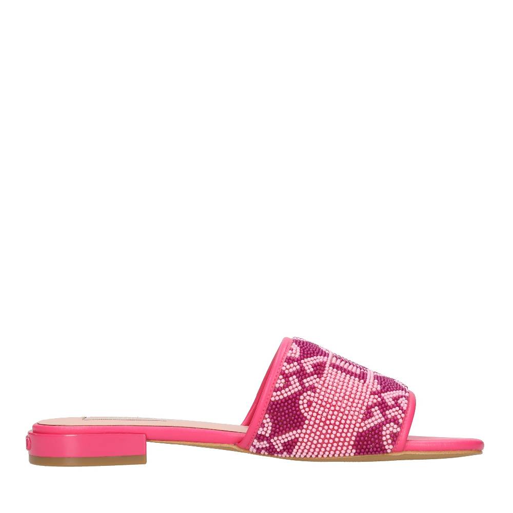 LIU JO Mules in perline ed ecopelle Outlet