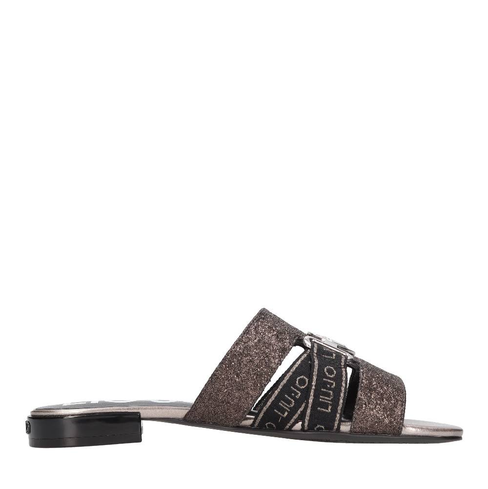 LIU JO Mules in tessuto ed ecopelle Saldi