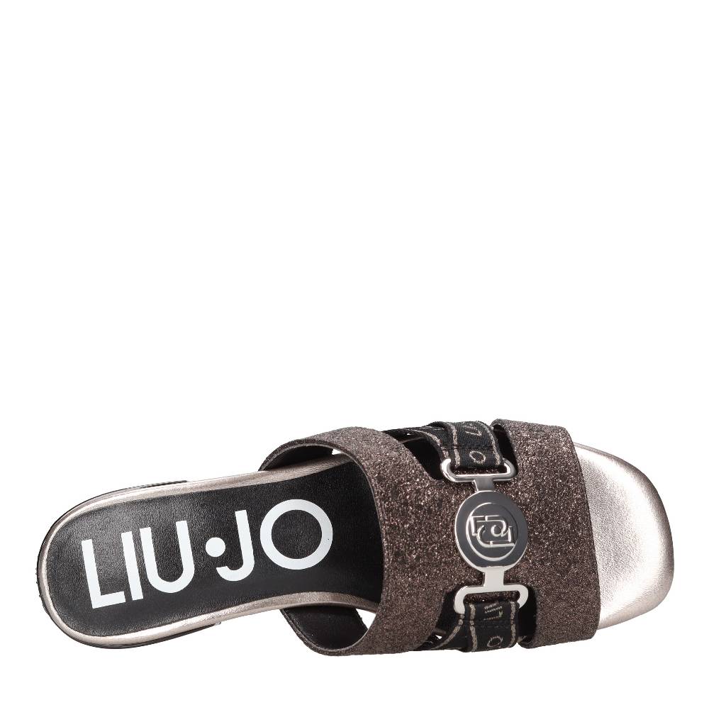 LIU JO Mules in tessuto ed ecopelle Saldi