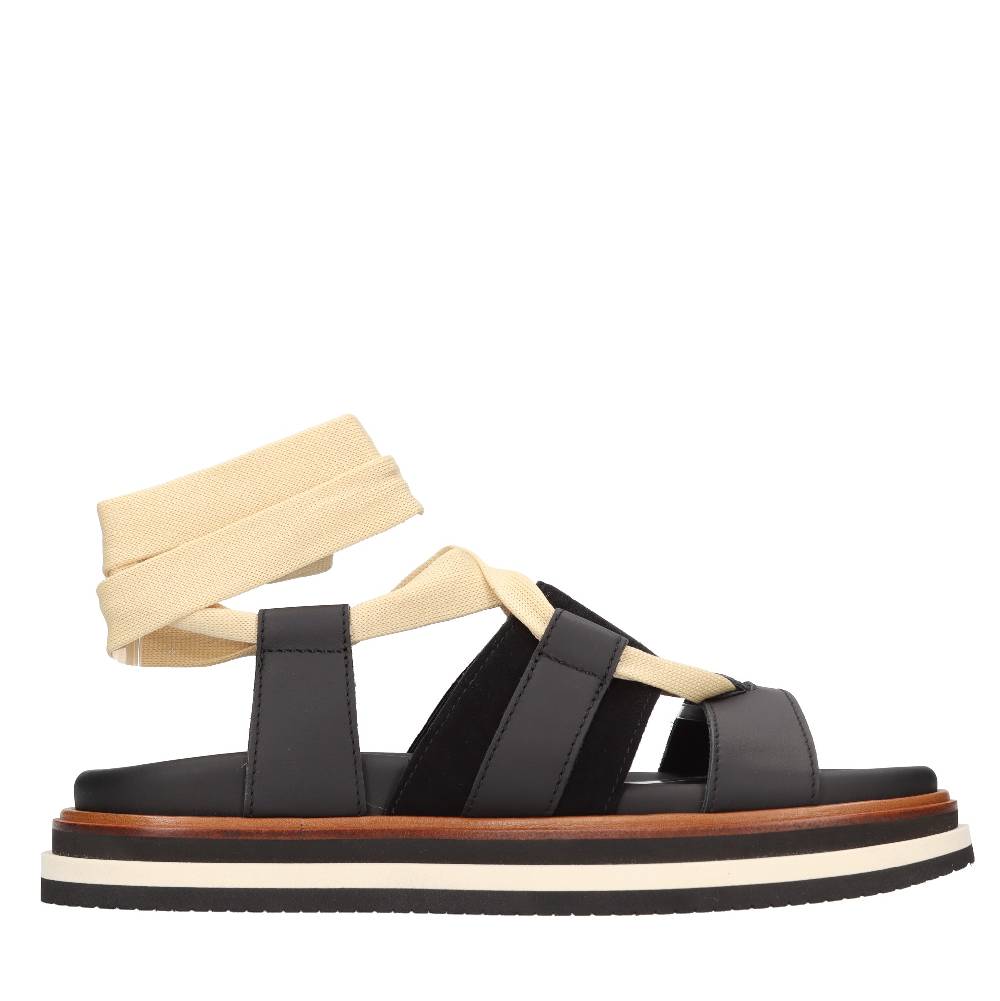 HOGAN Sandali flat in pelle Italia