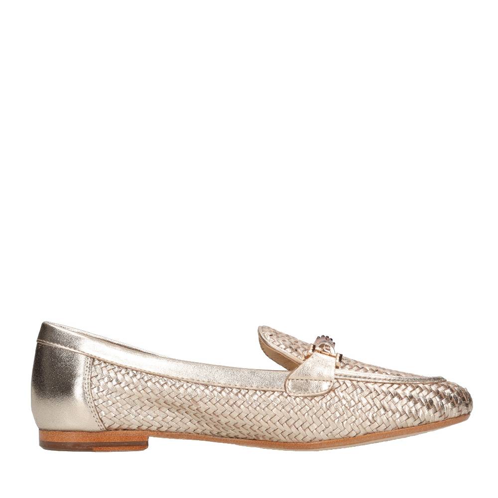EMANUELLE VEE Mocassini in pelle Only for today