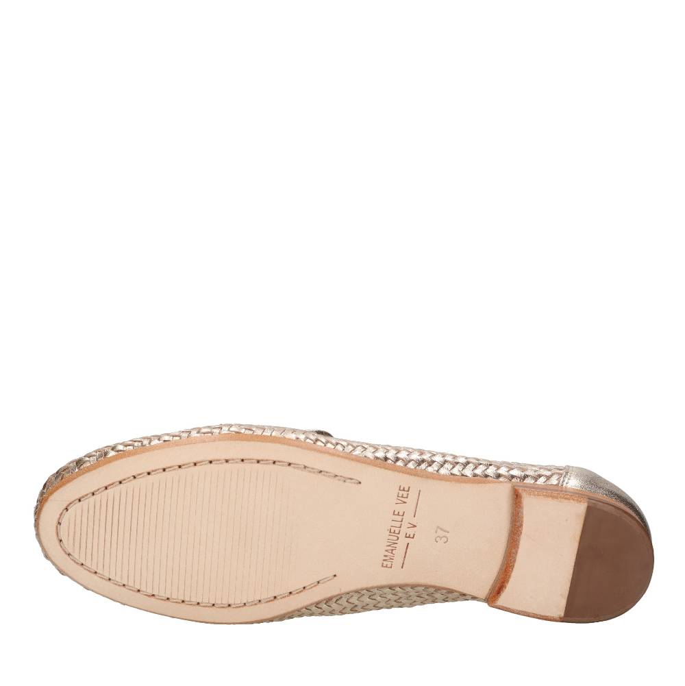 EMANUELLE VEE Mocassini in pelle Only for today