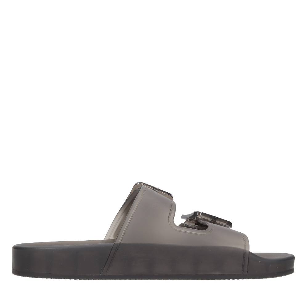 BALENCIAGA Mules in gomma trasparente Negozi Online