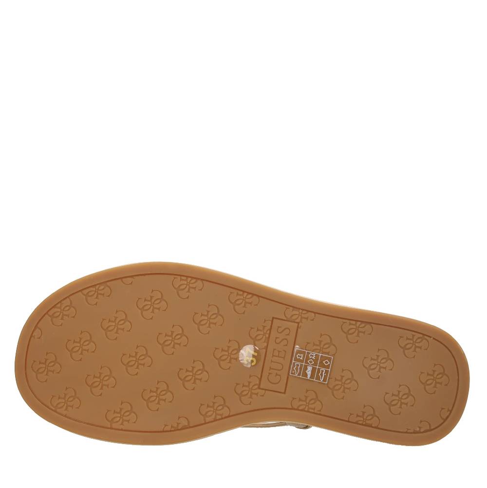 GUESS Sandali con zeppa in pelle Presa